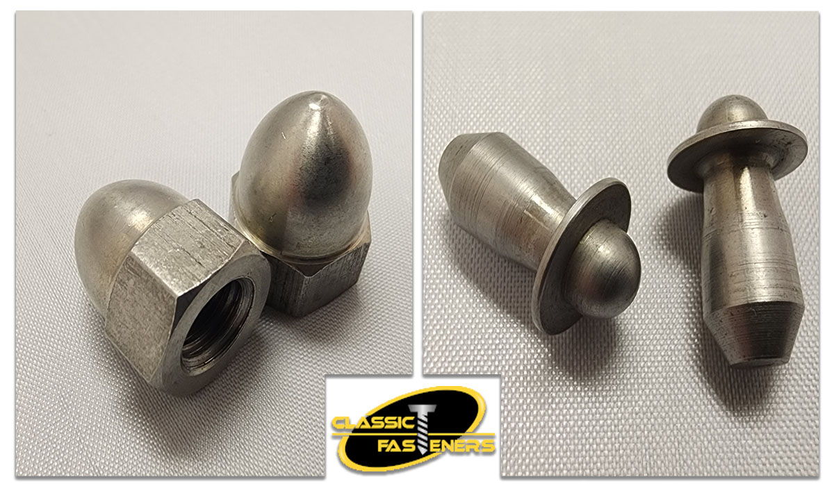 CNC Machined Parts Manufacturers: Accorn Nut Screw and Steel Plunger Screw