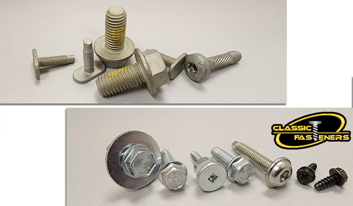 Stainless Steel Fasteners: cold headed and custom cold headed fasteners.