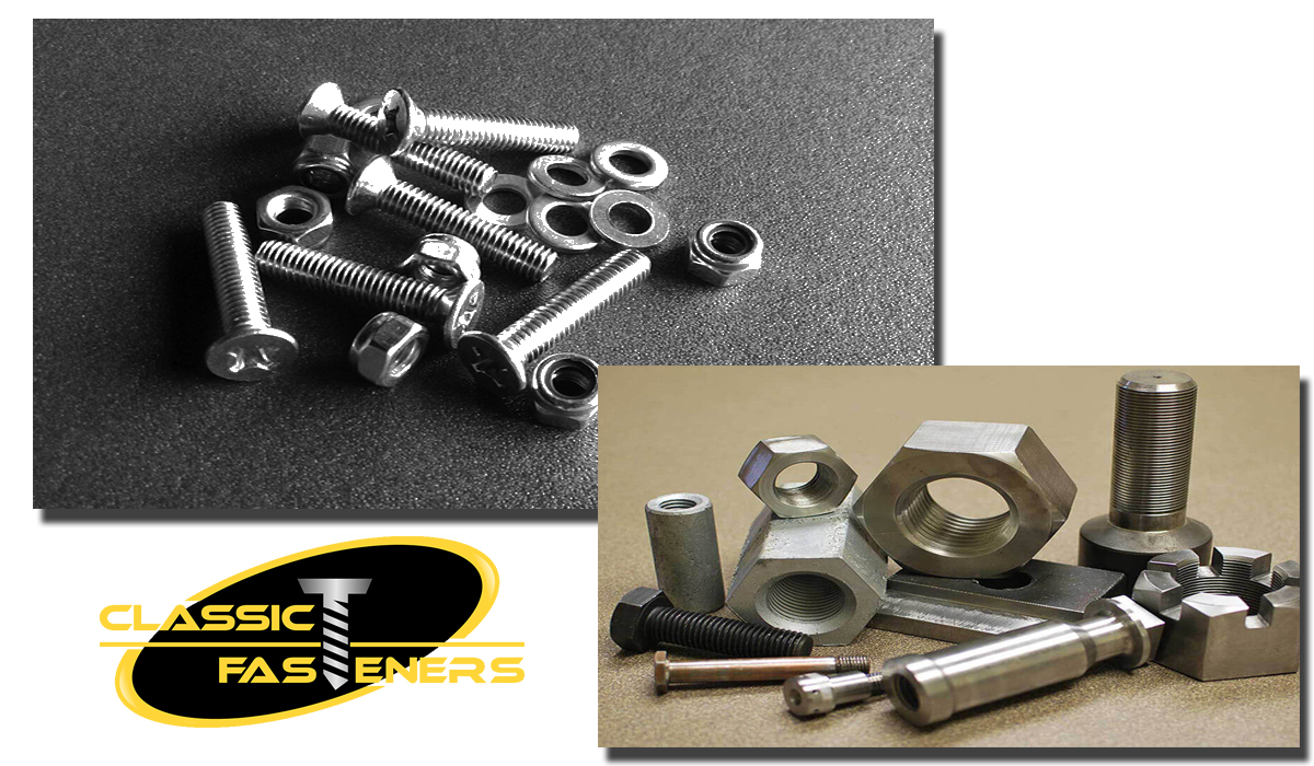 Steel inserts and Hastelloy fasteners for plastic assemblies.