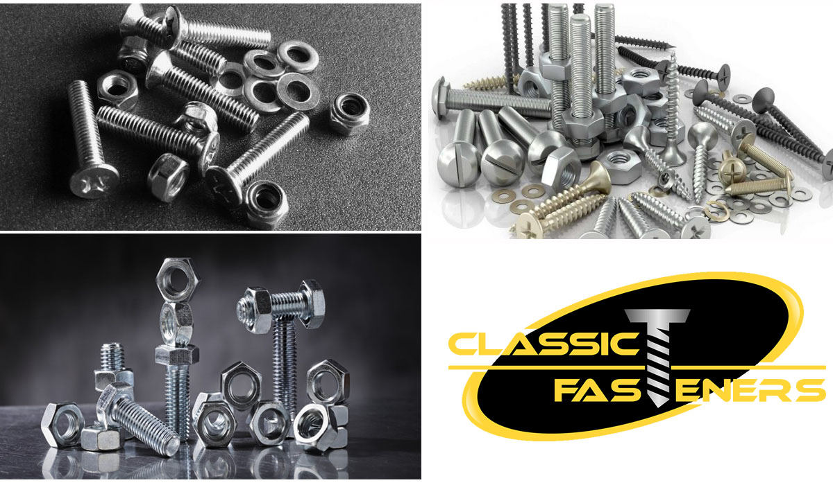 screws, bolts, nuts, and rivets