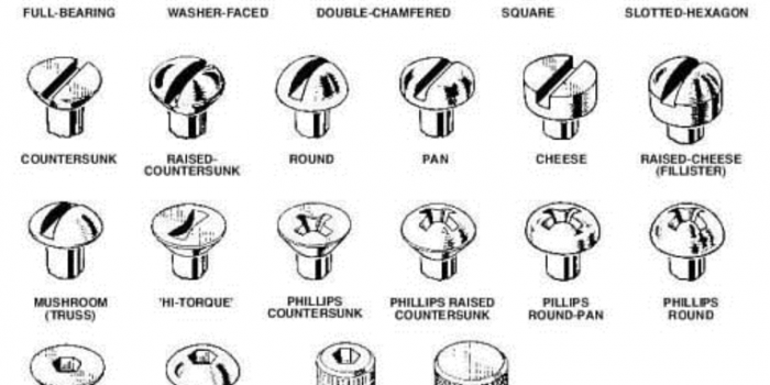 diagram-of-different-kinds-of-screw-and-bolt-heads