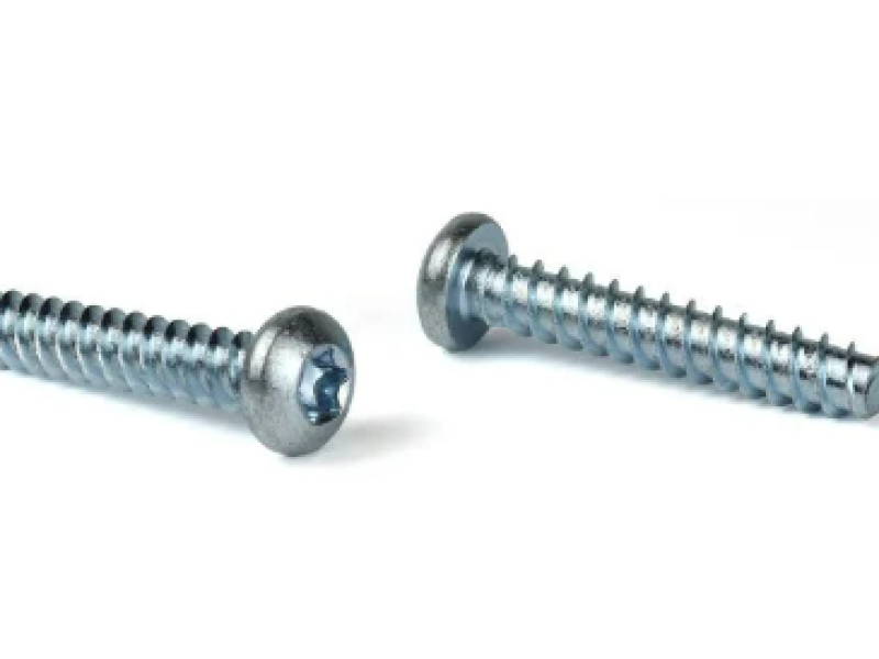 a-pair-of-screws-on-a-white-background.